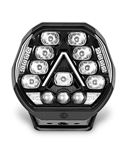 9 Inch ANTARES Driving Light - Fully Lit